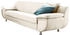 Trendmanufaktur 3-Sitzer Rondo Armlehnen chrom weiß (altweiß) 207x85x94cm PRIMABELLE SOFTLUX Po
