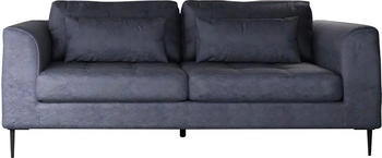 Trendmanufaktur 2-Sitzer Luzi, gemütlich bequem, tolle Detailverabeitung blau (moonlight ocean) 189x80x99cm
