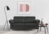 sit&more 2,5-Sitzer Arngast grau 186x84x93cm inklusive Federkern Kopfteilverstellung anthrazit