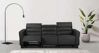 Home affaire 3-Sitzer "Carpari, 224cm, manuelle od. elektrische Relaxfunktion...