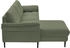 Places of Style Ecksofa Sarsina mit Tonnentaschen-Federkern L-Form grün (oliv) 272x85x182cm