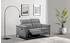 Places of Style 2-Sitzer Lund Cord, mit manueller o. elektrischer grau 160x97x100cm Relaxfunktion USB 160 cm grau