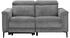 Places of Style 2-Sitzer Lund Cord, mit manueller o. elektrischer grau 160x97x100cm Relaxfunktion USB 160 cm grau