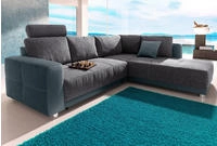Jockenh&ouml;fer Gruppe Ecksofa "Orlando L-Form, B: 257 cm" mit Bettfunktion,...