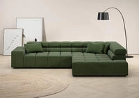 Home affaire Ecksofa "Ancona, Ecksofa, incl. Kopfteilverstellung, Breite 319 cm,