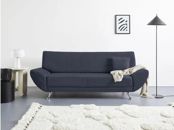 INOSIGN 3-Sitzer Saltare blau (dunkelblau) 205x78x82cm Sofas dunkelblau