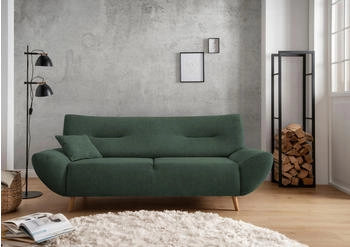 INOSIGN 3-Sitzer Drago gr&uuml;n (moosgr&uuml;n) 205x81x90cm frei Raum stellbar, inkl. 1 Zierkissen moosgr&uuml;n