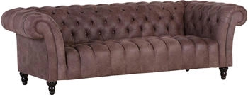 Gutmann Factory Big-Sofa GUTMANN FACTORY Amazonas braun 230x74x101cm Anilinleder braun