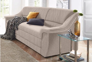 Domo Polstermöbel 3-Sitzer Lale beige 198x88x93cm Microfaser PRIMABELLE grob