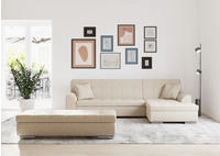 DOMO collection Ecksofa "TREVISO viele Bez&uuml;ge, auch in Cord, L-Form, 267x178...