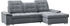 Woltra Ecksofa WERK2 Carmen L-Form grau 264x105x170cm grau