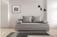 WERK2 Schlafsofa "Biggi komfortabel & elegant, Schlaffunktion, Bettkasten, Breite 206