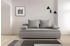 Woltra Schlafsofa WERK2 Biggi grau 206x88x91cm 2-Sitzer Sofa & Schlafcouch hellgrau