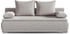 Woltra Schlafsofa WERK2 Biggi grau 206x88x91cm 2-Sitzer Sofa & Schlafcouch hellgrau