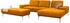 Willi Schillig Ecksofa run L-Form gelb (brandy s37) 319x88x178cm Longlife Xtra-Leder Z73