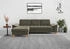 sit&more Ecksofa Westham L-Form grün (lindgrün) 275x88x172cm mit Recamiere Eiche lindgrün