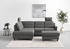sit&more Ecksofa Farö L-Form grau 251x90x187cm inklusive Federkern, grau