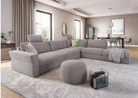 sit&more Ecksofa "Cadabra L-Form" Breite 356 cm, mit Sitztiefenverstellung