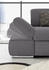 set one by Musterring Wohnlandschaft SO 4100 komfortable Federkernunterfederung grau (grau 20) 365x80x225cm