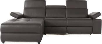 Places of Style Ecksofa Kilado, L-Form braun 259x98x163cm verstellbarer Armlehne, Kopfteilverstellung braun