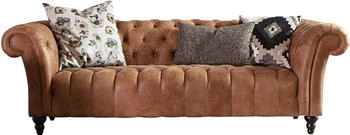 Gutmann Factory Big-Sofa GUTMANN FACTORY Amazonas braun (cognac) 230x74x101cm Anilinleder cognac