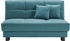 ell+ell Schlafsofa Tilda blau (petrol) 160x90x100cm 160 cm inkl. 2 Zierkissen petrol