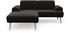 andas Ecksofa Swift L-Form grau 192x83x176cm Federkern-Polsterung, 192/83/176 cm anthrazit