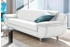 Trendmanufaktur 3-Sitzer Rondo Armlehnen chrom weiß (schneeweiß) 207x85x94cm PRIMABELLE SOFTLUX