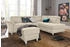 sit&more Ecksofa Arngast L-Form beige 245x84x194cm inklusive Kopfteilverstellung Federkern creme