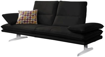 Willi Schillig 2,5-Sitzer broadway schwarz (schwarz z59) 236x94x96cm Longlife Xtra-Leder Z59