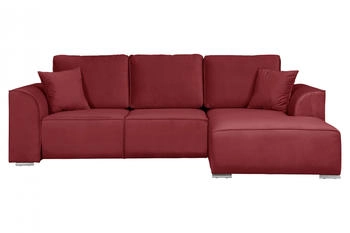INOSIGN Ecksofa Beatrice L-Form rot 265x86x170cm rot