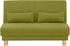 Home Affaire Schlafsofa Gina grün 140x86x95cm Chenille vom Sofa zum Bett mit einem Handgriff, 4 Breiten, Nierenkissen grün
