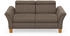 Home Affaire 2,5-Sitzer Lindgren braun (nuss) 185x84x93cm mit TV-Funktion, links oder beidseitig, Kopfteilverstellung nuss