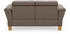 Home Affaire 2,5-Sitzer Lindgren braun (nuss) 185x84x93cm mit TV-Funktion, links oder beidseitig, Kopfteilverstellung nuss