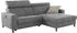 Jockenhöfer Ecksofa GRUPPE Doppio L-Form elektromotorischer Relaxfunktion grau 247x100cm