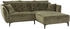 Jockenhöfer Ecksofa GRUPPE Salo L-Form grün 251x110cm