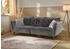 Jockenhöfer Big-Sofa GRUPPE Spa, Retrolook Wellenfederung grau 251x110cm