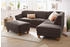 Home Affaire Ecksofa Gotland L-Form braun espresso 257x84x212cm Luxus-Microfaser ALTARA NUBUCK