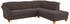 Home Affaire Ecksofa Gotland L-Form braun espresso 257x84x212cm Luxus-Microfaser ALTARA NUBUCK