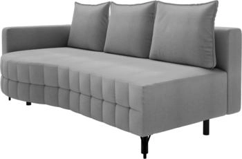 exxpo Loungesofa T wiggy Schlafsofa grau 212x93x114cm Lounge-Sofa komfortabler Federkern
