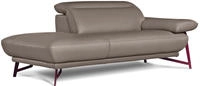 Egoitaliano Ottomane "Anais, erstklassiges Designsofa, Breite 179 cm, Fu&szlig;farbe