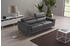 Egoitaliano 2,5-Sitzer Francine Loungesofa schwarz 213x100x106cm Naturleder pigmentiertit einer