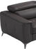 Egoitaliano 2,5-Sitzer Francine Loungesofa schwarz 213x100x106cm Naturleder pigmentiertit einer
