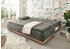 ED EXCITING DESIGN Schlafsofa Mila braun 208x93x105cm Rücken- Armlehnkissen braun