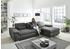 DIE PLANBAR Ecksofa MP-IN17041 L-Form grau anthrazit 325x85x195cm Kopfteilverstellung & anthrazit