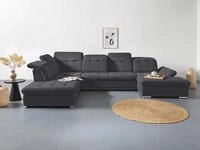 COTTA Wohnlandschaft "Holiday U-Form mit Sitztiefen-, Armteil- und