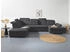 Cotta Collection Wohnlandschaft Holiday U-Form schwarz 386x86x265cm inkl. schwarz