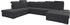 Cotta Collection Wohnlandschaft Holiday U-Form schwarz 386x86x265cm inkl. schwarz