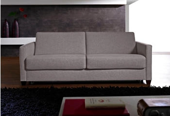 Bali Schlafsofa Norwalk silber silber eige 182x83x100cm Dauerschlaffunktion, Unterfederung / Lattenrost Matratze silber eige