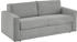 Atlantic Home Collection Schlafsofa Rolando grau 196x82x208cm für Dauerschläfer geeignet hochwertiger Matratze grau